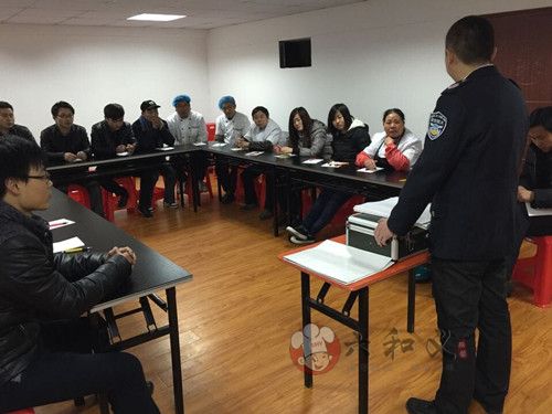 六和義快餐邀請消防中隊培訓消防知識講座及演習
